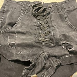 Black shorts